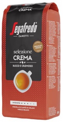 Kávé, pörkölt, szemes, 1000 g, SEGAFREDO "Selezione Crema"