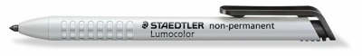 Jelölőkréta adagoló, mindenre író, lemosható (omnichrom), STAEDTLER "Lumocolor 768", fekete