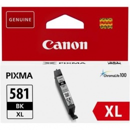 CLI-581BXL Tintapatron Pixma TS7550, 8150, 9150 nyomtatókhoz, CANON, fekete, 8,3ml